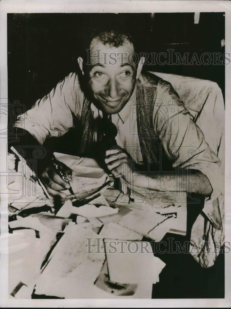1938 Press Photo Chief Justice Lazarowitz to run for Congress - Historic Images