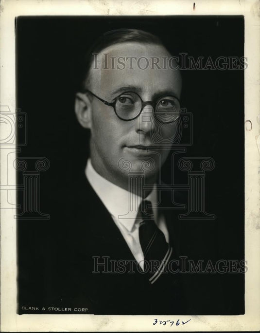 1935 Press Photo Mr. F.B.Odlum of the Atlas Utilities Company - Historic Images