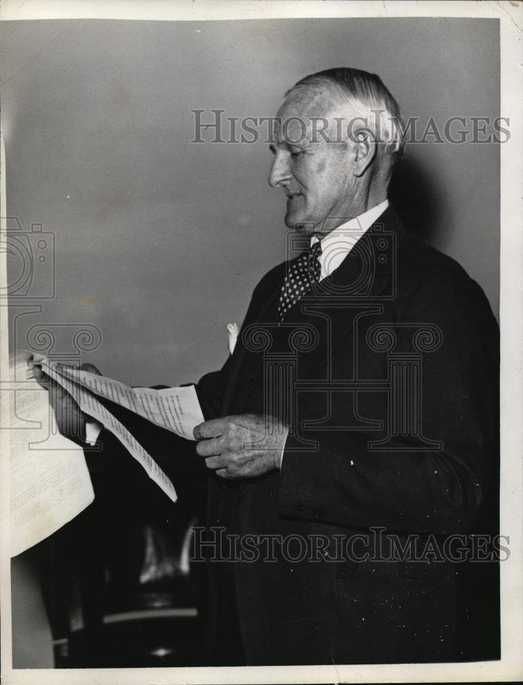 1927 Press Photo Donald P Gillian Vice Pres of Republic Steel corporation - Historic Images