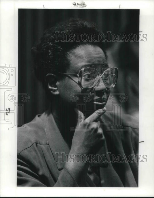 1991 Press Photo Barbara Anderson of Cleveland School Board Has Cocaine Charge - Historic Images