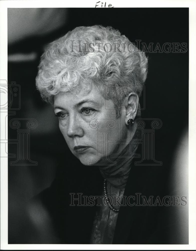 1991 Press Photo Carol A. Cartwright New President of Kent State University - Historic Images