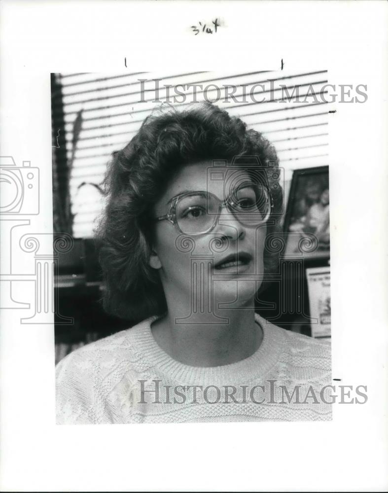 1991 Press Photo Marilyn Burneyy, Mentor Police Officer - Historic Images