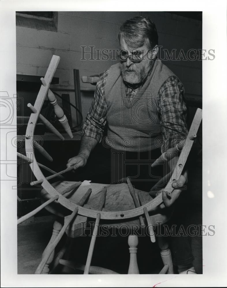 1991 Press Photo Wayne Dustman - Historic Images