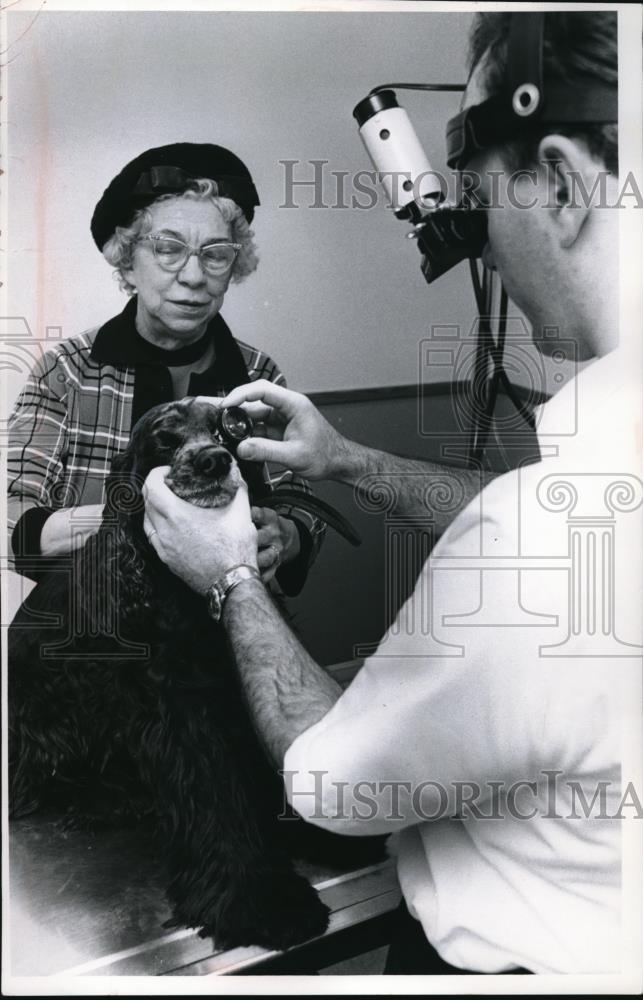 1969 Press Photo DR. Charles J. Parshall Jr., of Johns Hopkins, Baltimore - Historic Images