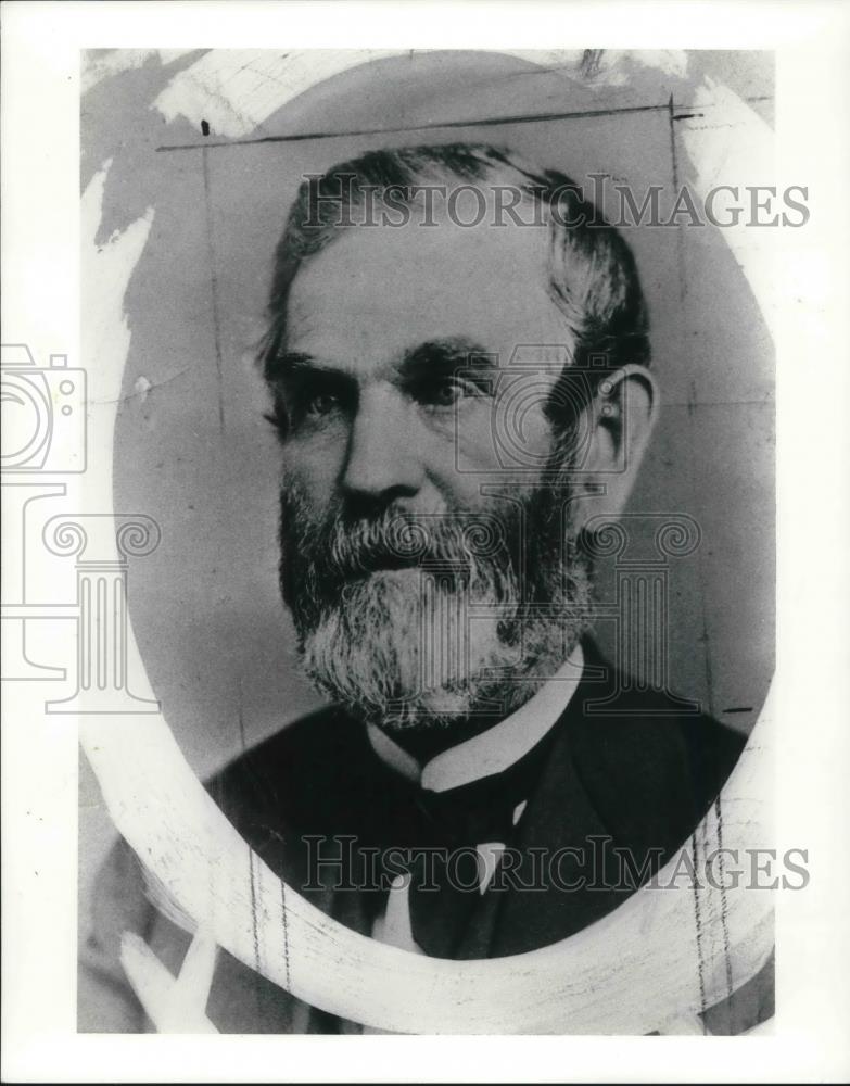 1991 Press Photo Joseph Briggs; First Mail Carrier - Historic Images