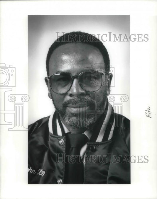 1990 Press Photo John Berry candidate for pres of RTA - Historic Images