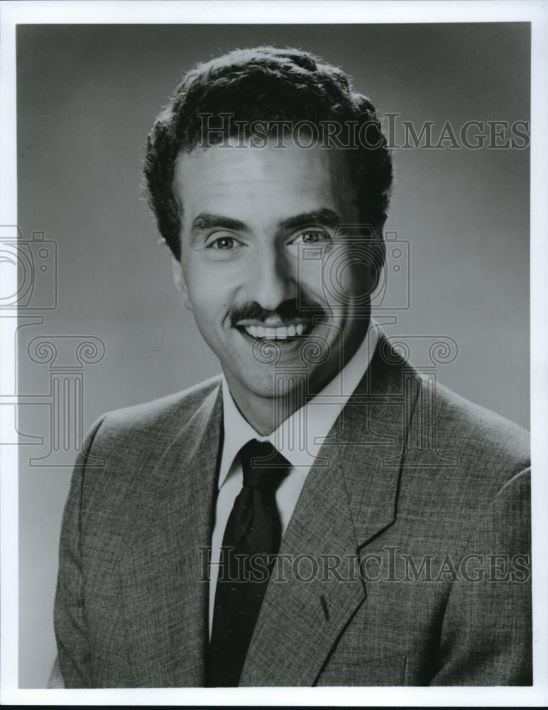 1995 Press Photo Andre Bernier TV8 Meteorologist Good Day Cleveland &amp; 12noon New - Historic Images