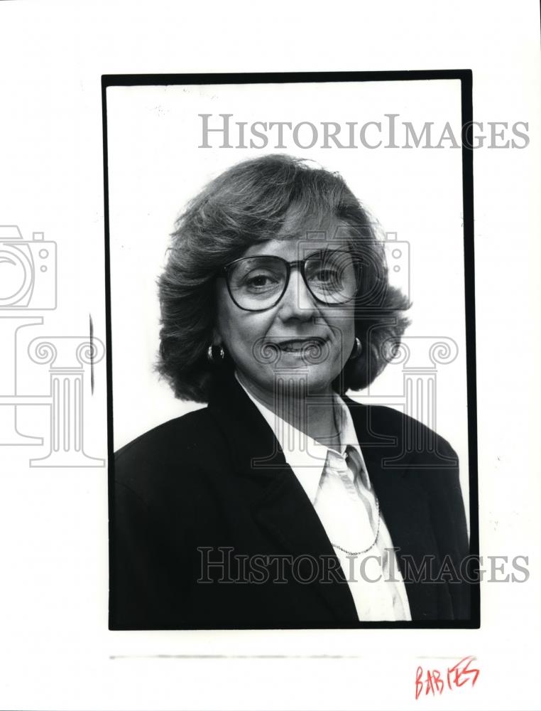 1991 Press Photo Marilyn Benjamin, Cleveland Regional Prenatal network - Historic Images