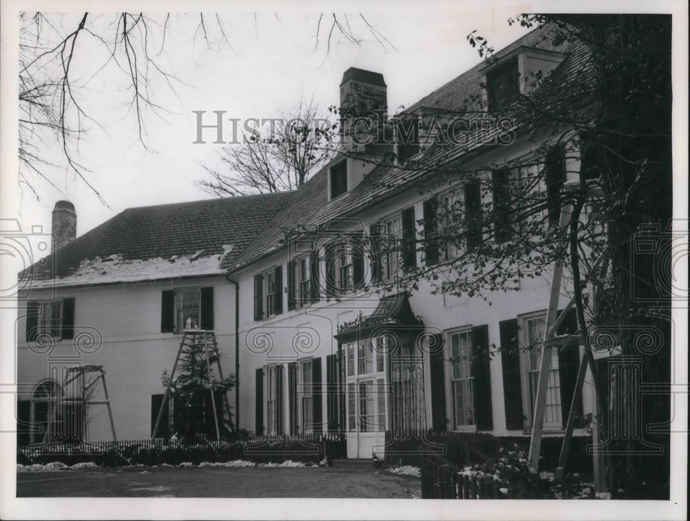 1963 Press Photo The Kenyon C Bolton residence 2700 Eaton Rd - Historic Images