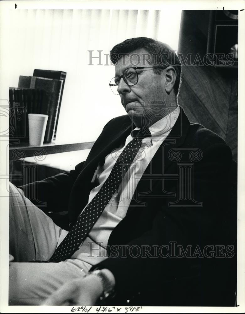 1990 Press Photo Donald G. bergman Vice President Gen Mgr Reserve - Historic Images