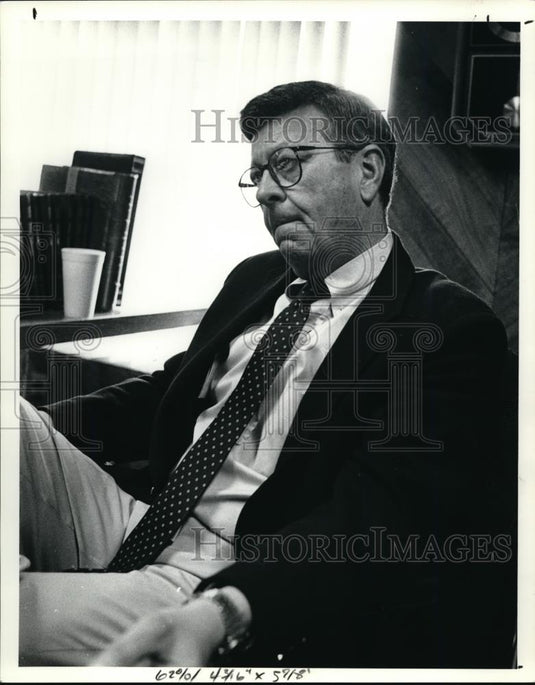 1990 Press Photo Donald G. bergman Vice President Gen Mgr Reserve - Historic Images