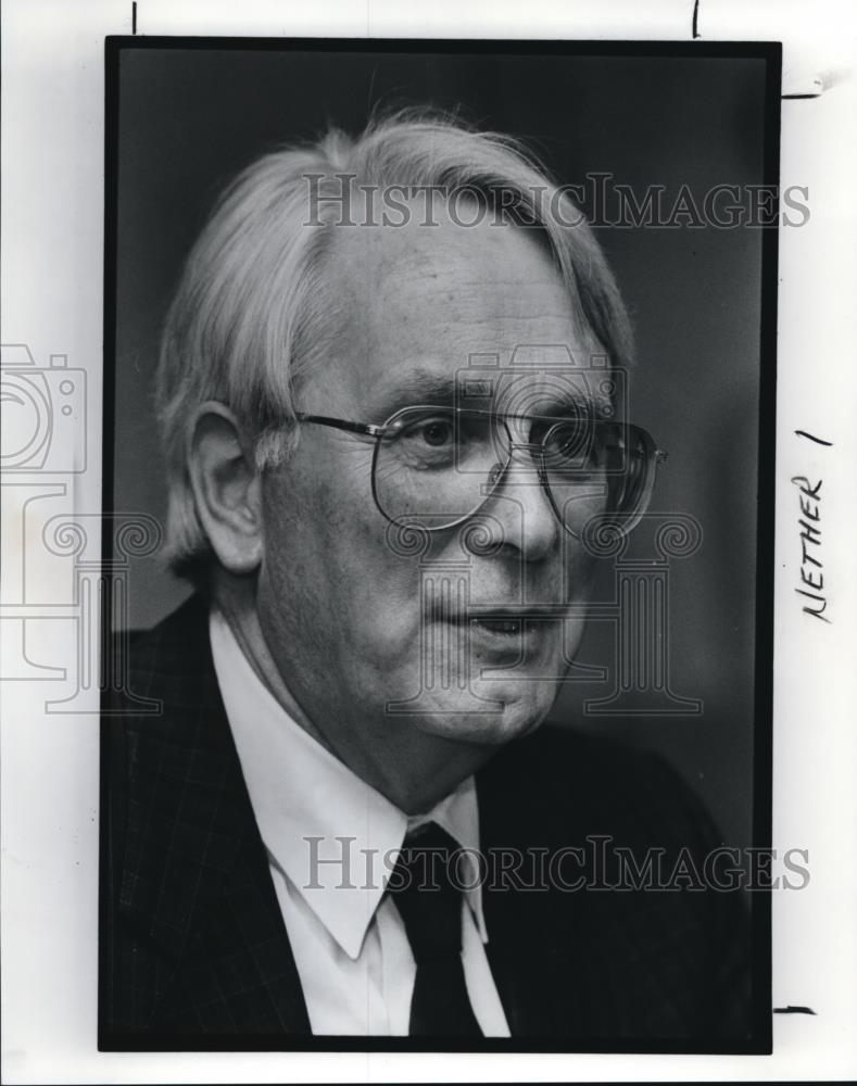 1991 Press Photo Dr. H.J.M. Broekhuijse, The Social and Rehabilitation Center - Historic Images