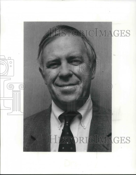 1990 Press Photo County Councilman Pete Crossland - Historic Images