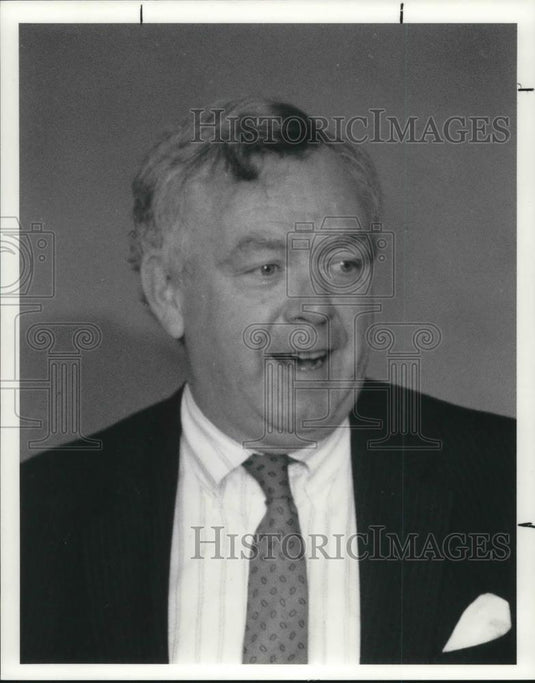1990 Press Photo William Brannon, Cleveland Office of the FBI at SDX Luncheon - Historic Images