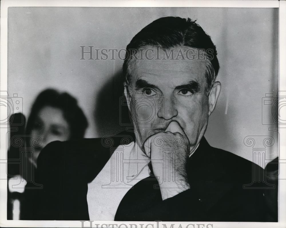 1956 Press Photo Stuart Symington - Historic Images