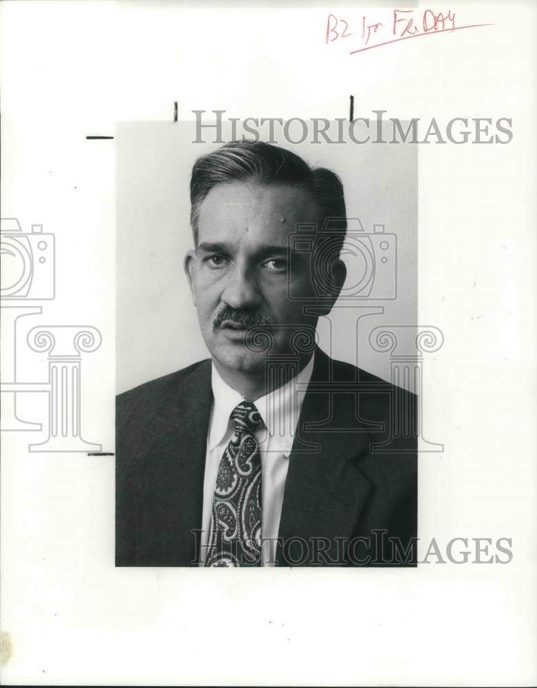 1990 Press Photo Bill Dorsey Teacher Retirement Board - Historic Images