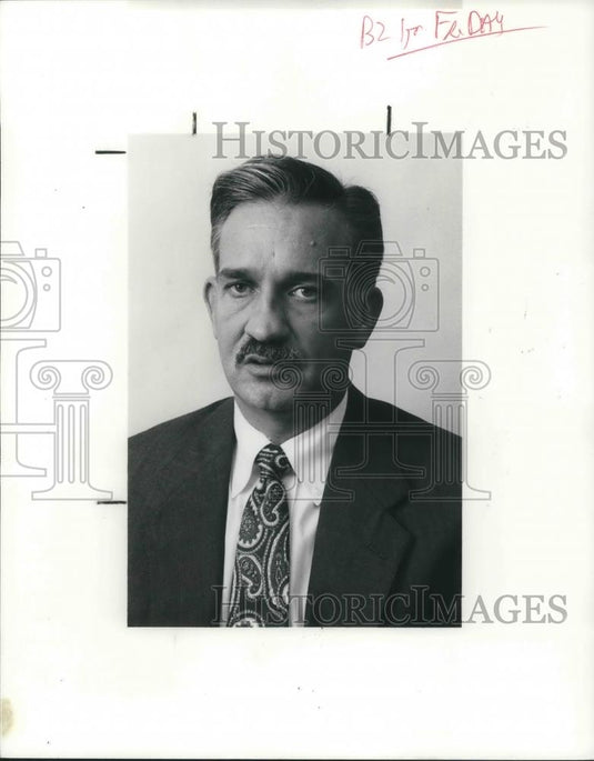 1990 Press Photo Bill Dorsey Teacher Retirement Board - Historic Images