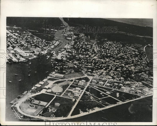 1931 Press Photo 400 killed by hurricane at Belize Capital in Honduras - Historic Images