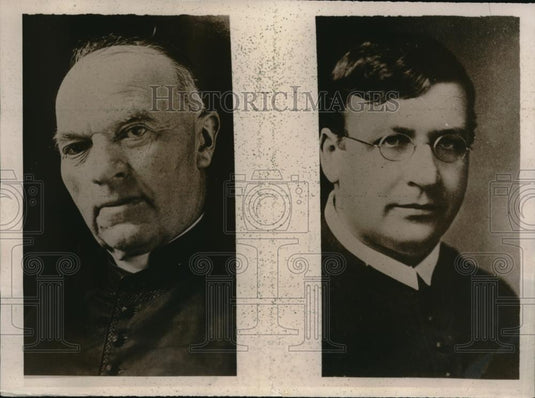 1939 Press Photo Paris Archbishop Jean Verdier & Justinian Cardinal Seredi - Historic Images