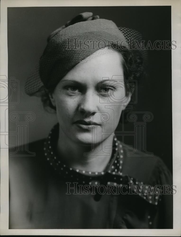 1934 Press Photo Virginia McCarthy photo - Historic Images