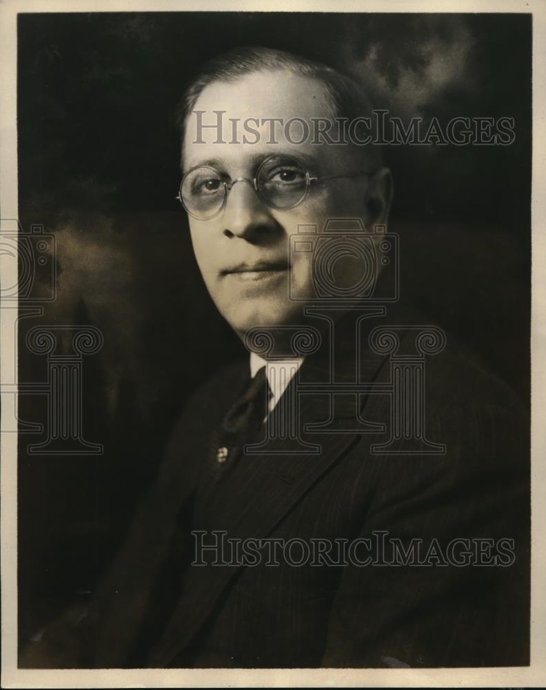 1931 Press Photo William Lantz, Manager, for Chrysler Export Corporation - Historic Images