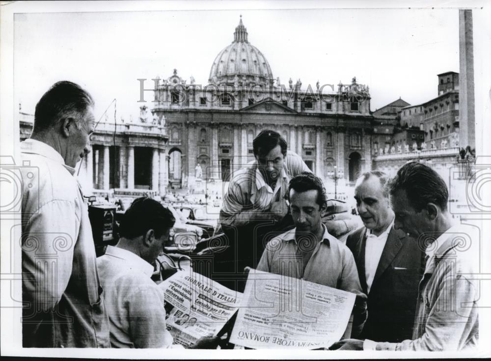 1967 Press Photo Rome's St. Peter's Square After Pope Paul VI Surgery ...