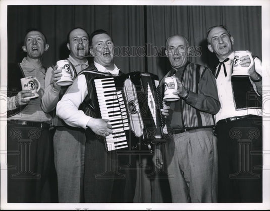 1961 Media Photo Turner Sing Along L Runo, J Blaser,L Hirsh, G Heeschen,O Povik - Historic Images