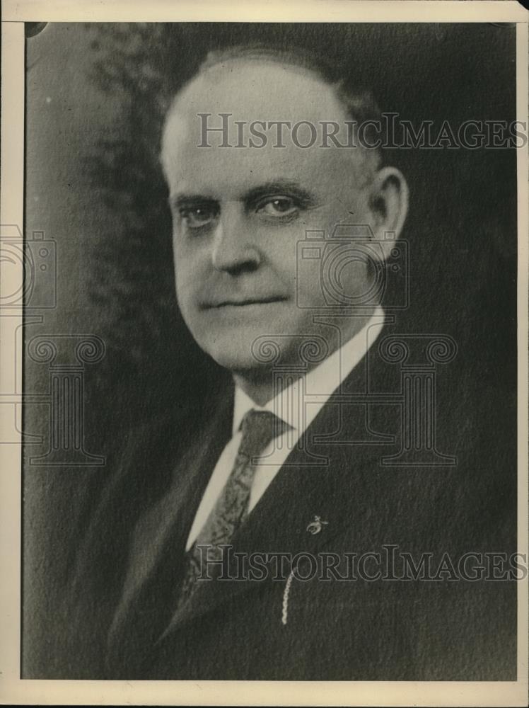 1937 Media Photo Opera star Marion Talley's dad Charles M Talley - Historic Images