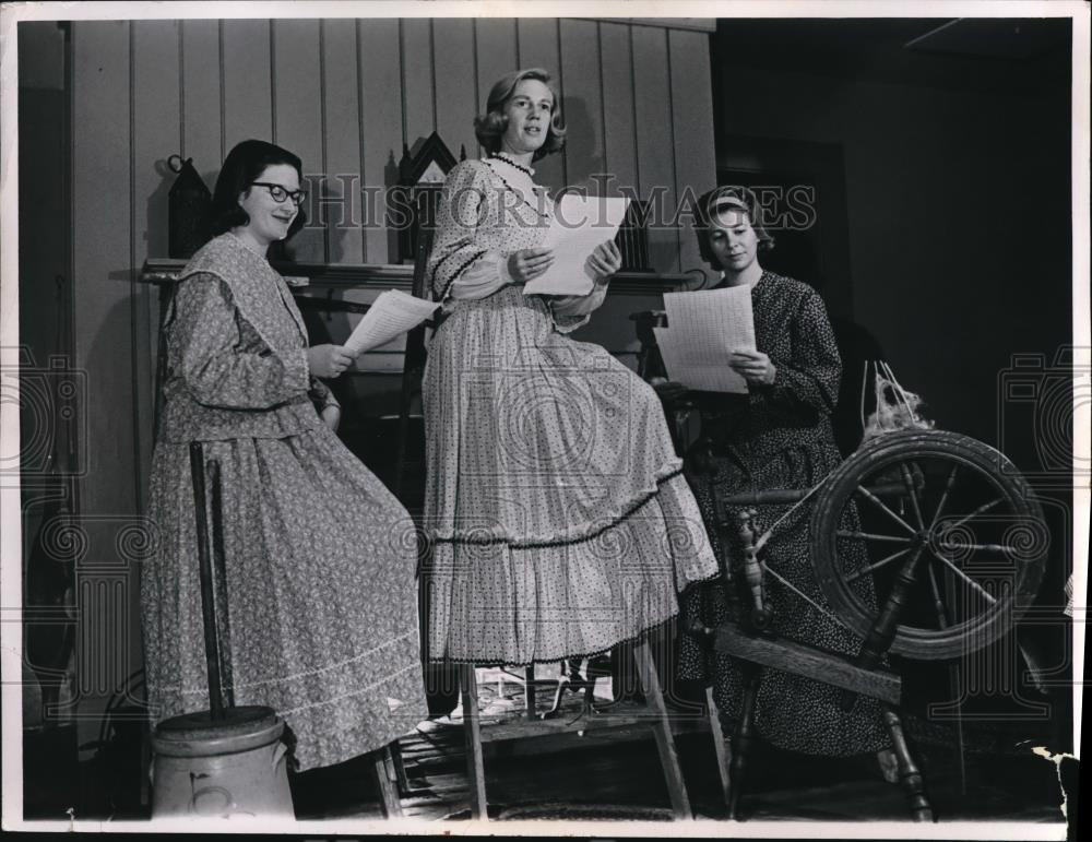 1964 Media Photo Mrs John Shermon, Mrs Earl M Gibbs, Mrs. Duane Gene Waitzman - Historic Images