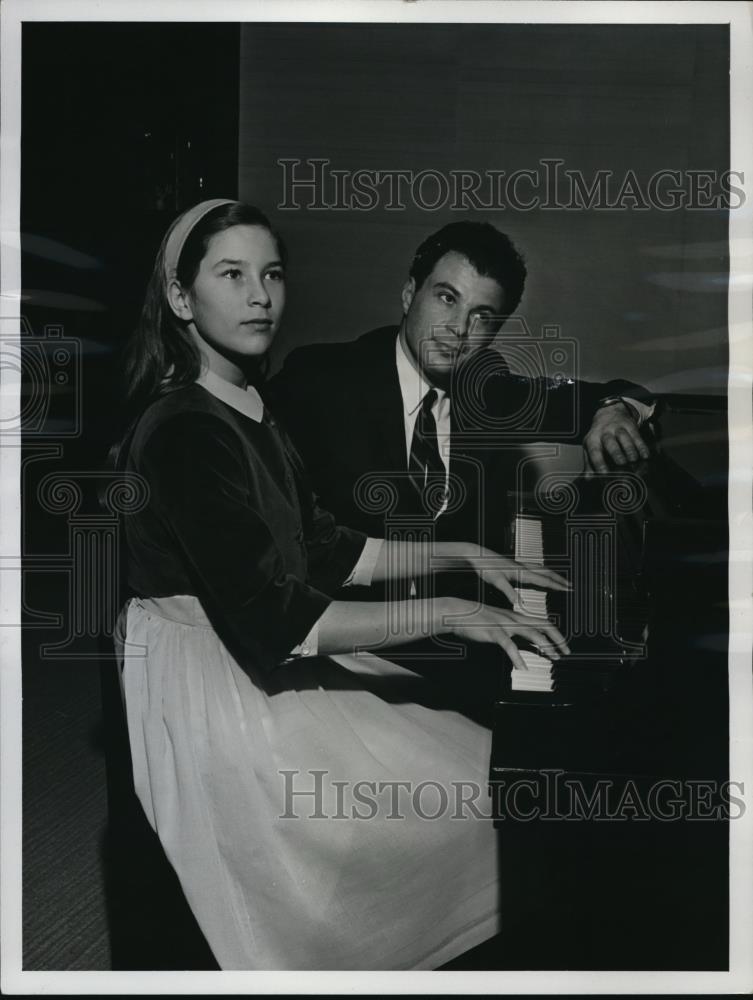 1963 Media Photo Pianist Pamela Paul New York Philharmonic Concert R Englander - Historic Images