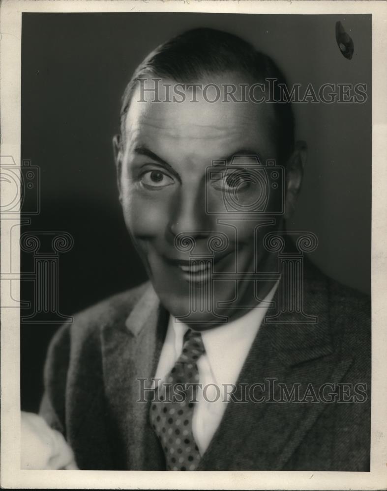 1930 Press Photo Auto racer Karl Dane for Metro Goldwyn Mayer - Historic Images