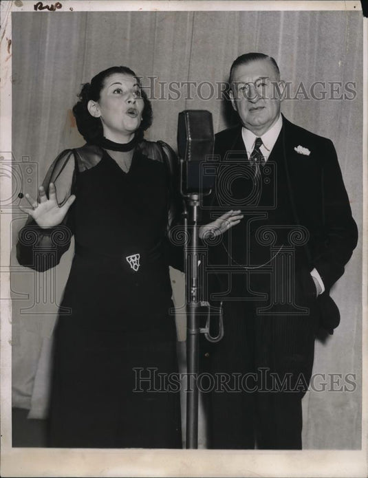 1936 Press Photo Elsie Tucker singer of I've Got A Feeling - Historic Images