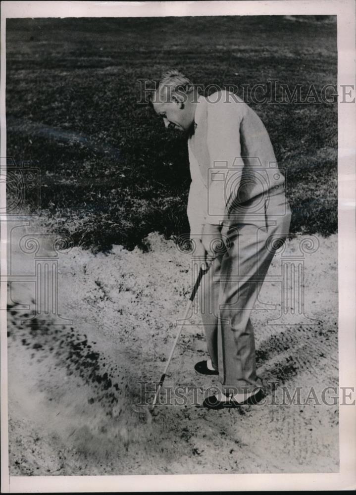 1936 Press Photo Willie Klein at 13th annual Miami Golf Open - nes21244 - Historic Images