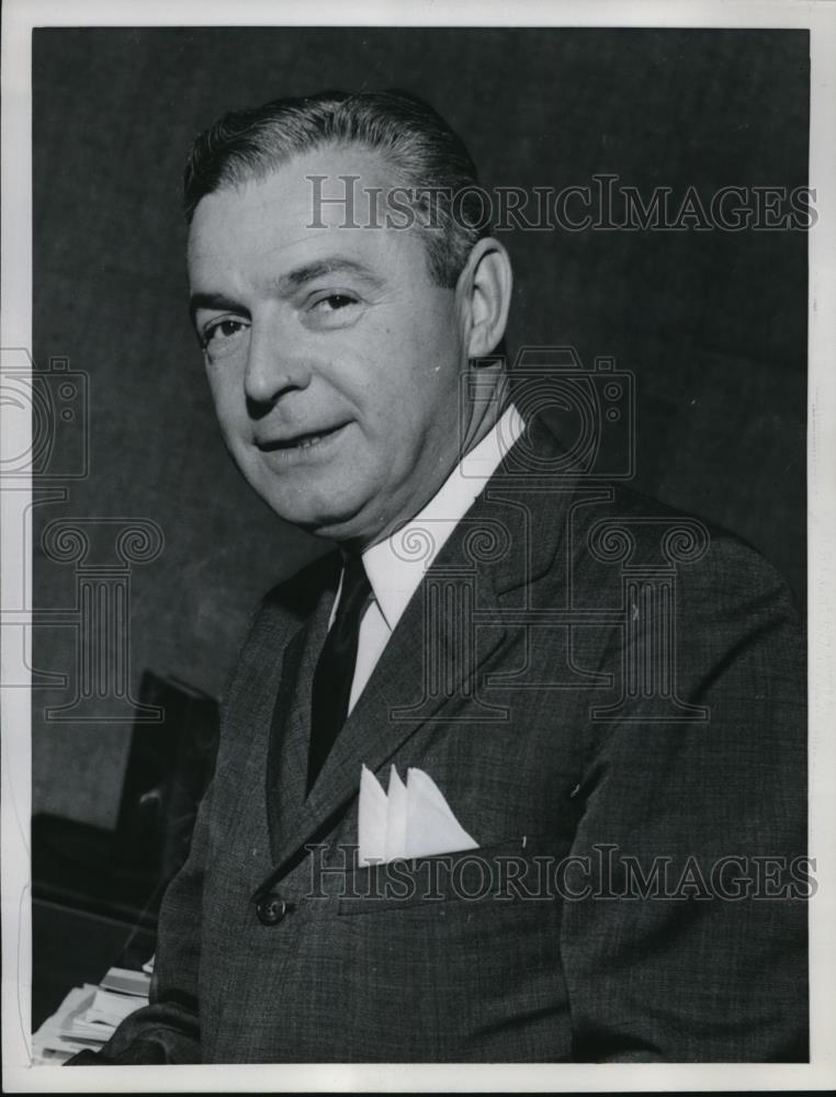 1961 Press Photo Chicago James J. Saxon National Bank Kennedy Ray M Gidney - Historic Images