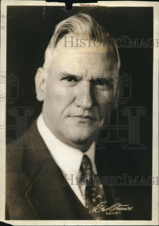 Press Photo P M Watson Principal Central High - Historic Images
