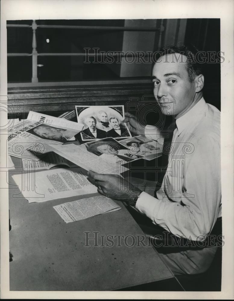 1948 Press Photo Joe browder of Atlanta, georgia. - Historic Images