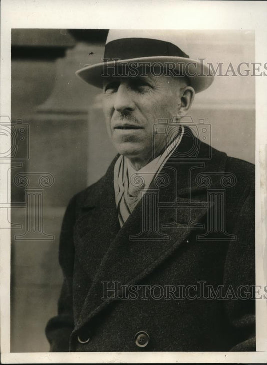 1930 Press Photo Maj. Charles Shepard is accused of killing his wife with poison - Historic Images