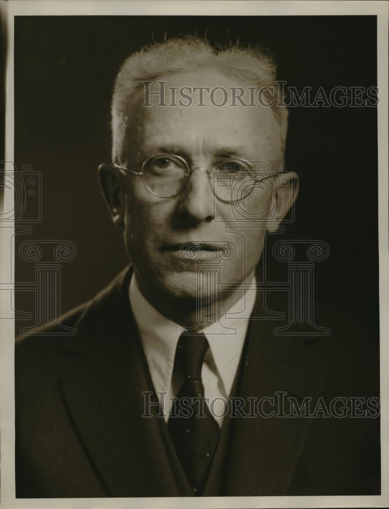 1934 Press Photo Otto Bubert Canfield Oil Driver - Historic Images