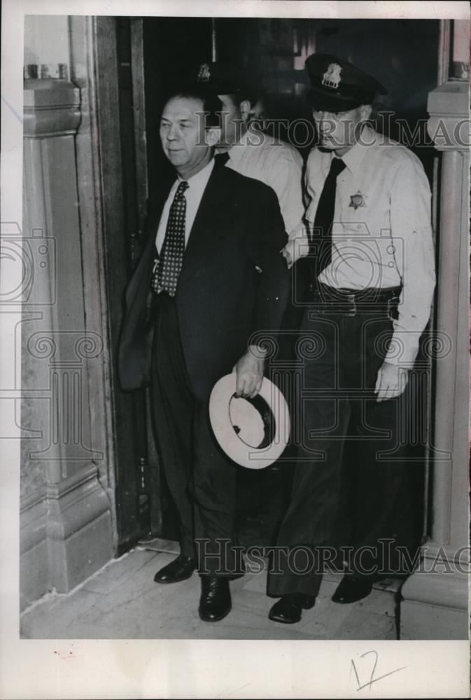 1952 Press Photo Steve Nelson Communist Leader Sentenced To 20 Years - Historic Images