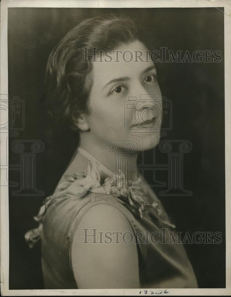 1930 Press Photo Mrs Edward Gauly former Baroness Ally Schwarezenberg USSR - Historic Images