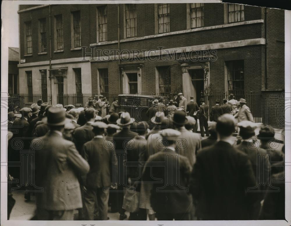 1931 Press Photo Ramsay MacDonald of National Government at Buckingham Palace - Historic Images