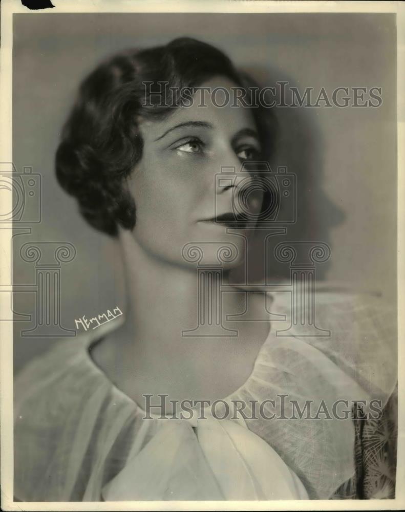 1934 Press Photo Linda Carlon Diamante Echeas - Historic Images