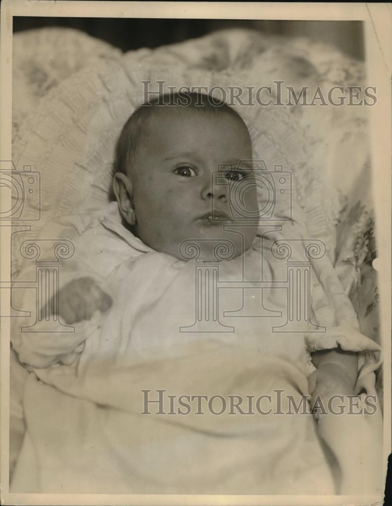 1927 Press Photo Mildred Marcia Pinkenfeld Baby America - Historic Images
