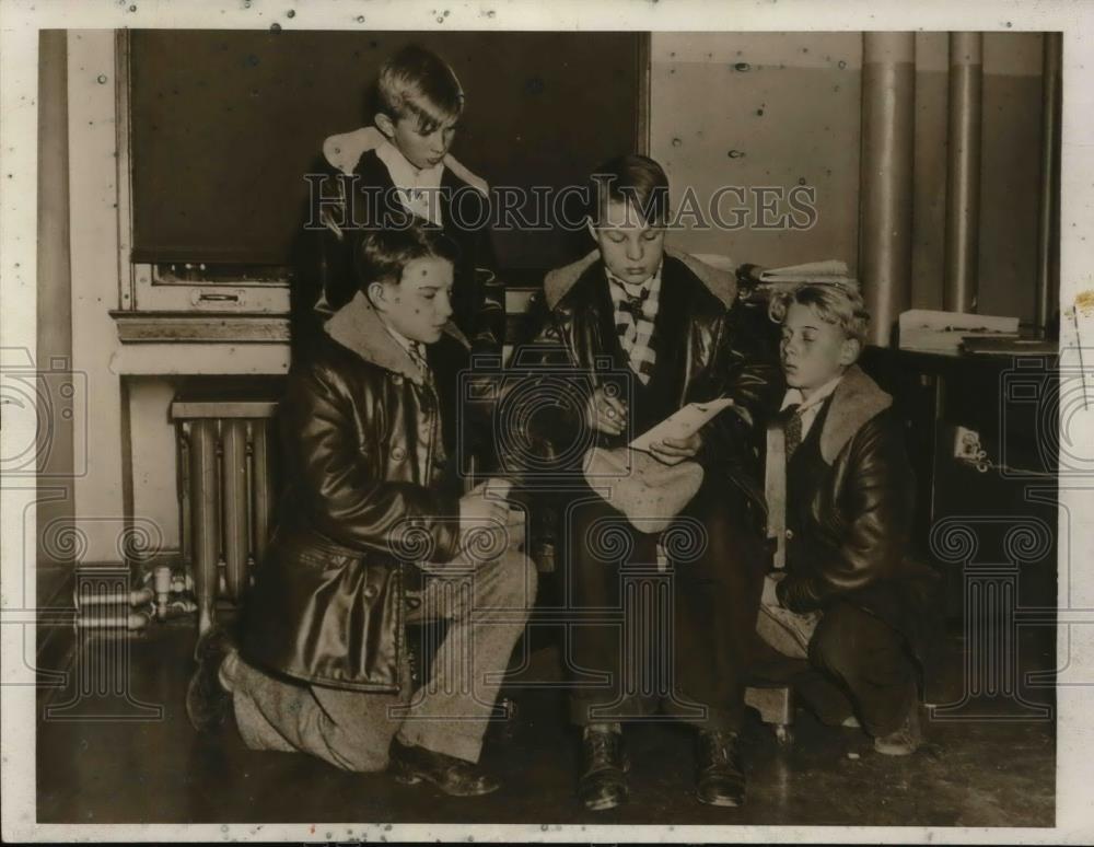 1931 Press Photo Jose[h pryzstas was a bully Stanley Orlenski and members of his - Historic Images