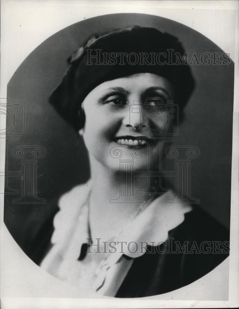 1933 Press Photo Mrs. Henry Breckinridge - Historic Images