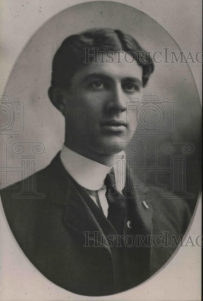 1920 Press Photo William James Cowan missing son of the late WP Cowan - Historic Images