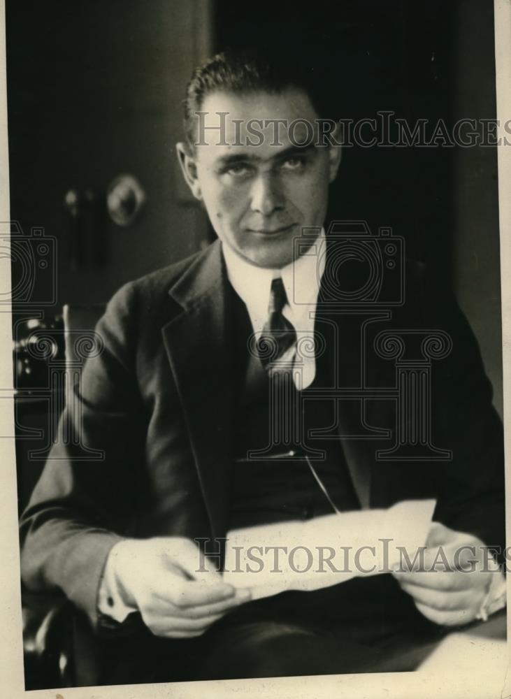 1937 Press Photo Benjamin Winter purchased several homes to build skyscrapers. - Historic Images