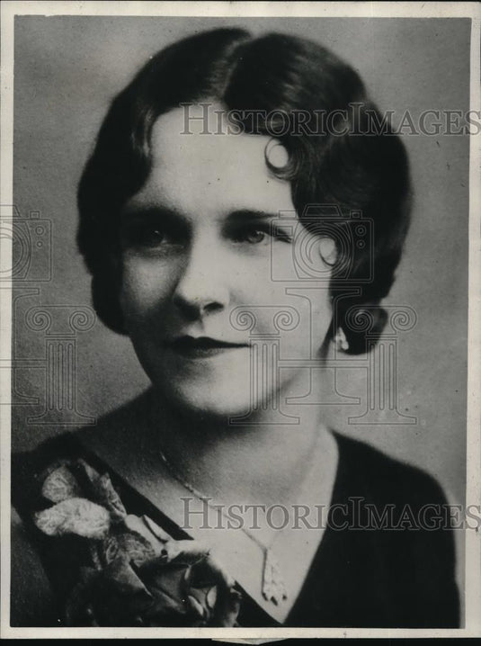 1930 Press Photo Alice Paynel who died in accidental house fire - Historic Images