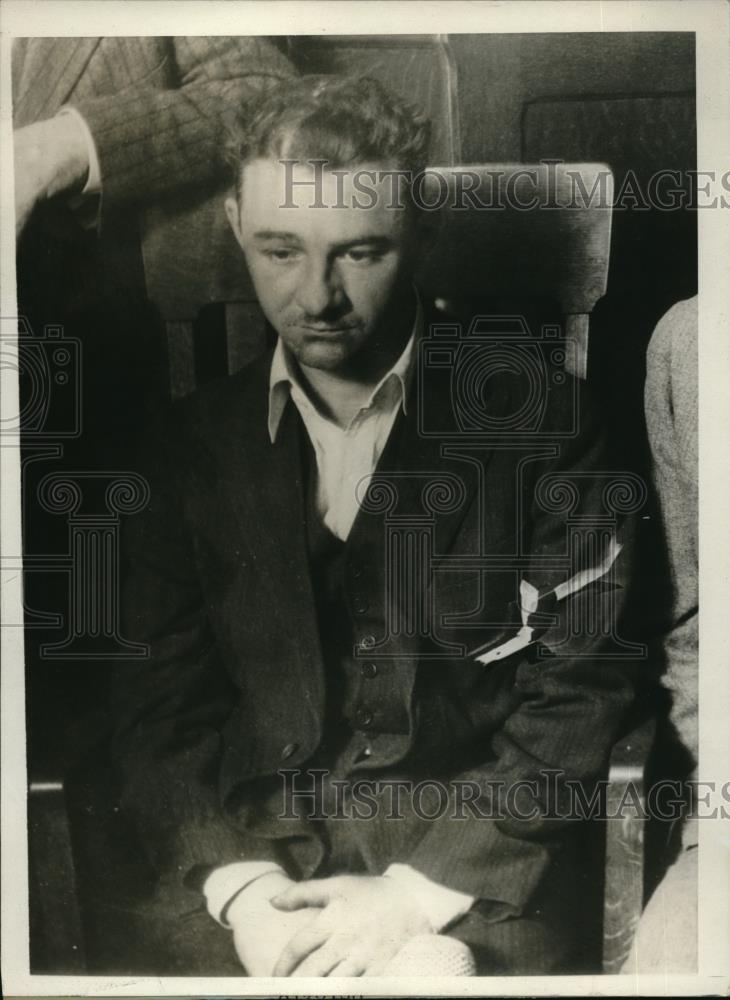 1930 Press Photo John Papescue admits killing Courtney Merrill - Historic Images