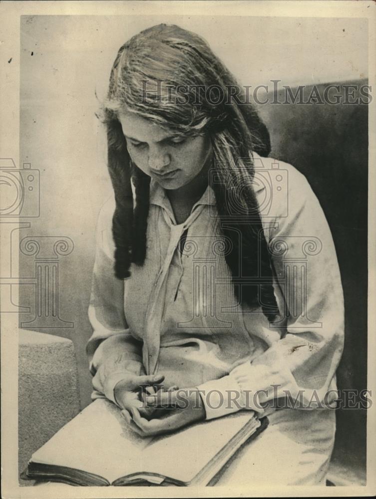 1927 Press Photo Roberta Starr Temple to wed Harry Salter - Historic Images